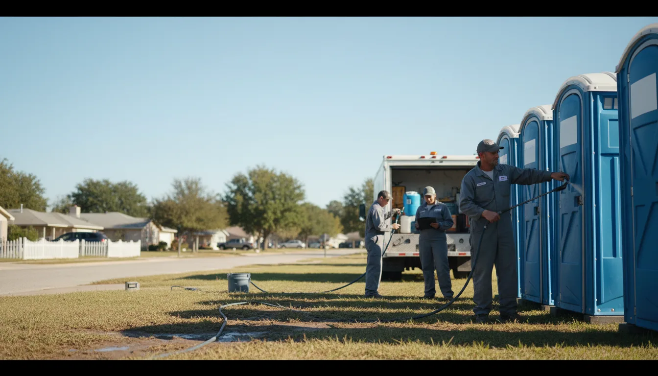 Long-Term Portable Toilet Rental in Brunswick, OH near me